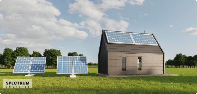 Off-grid Rooftop System (Complete energy independence)